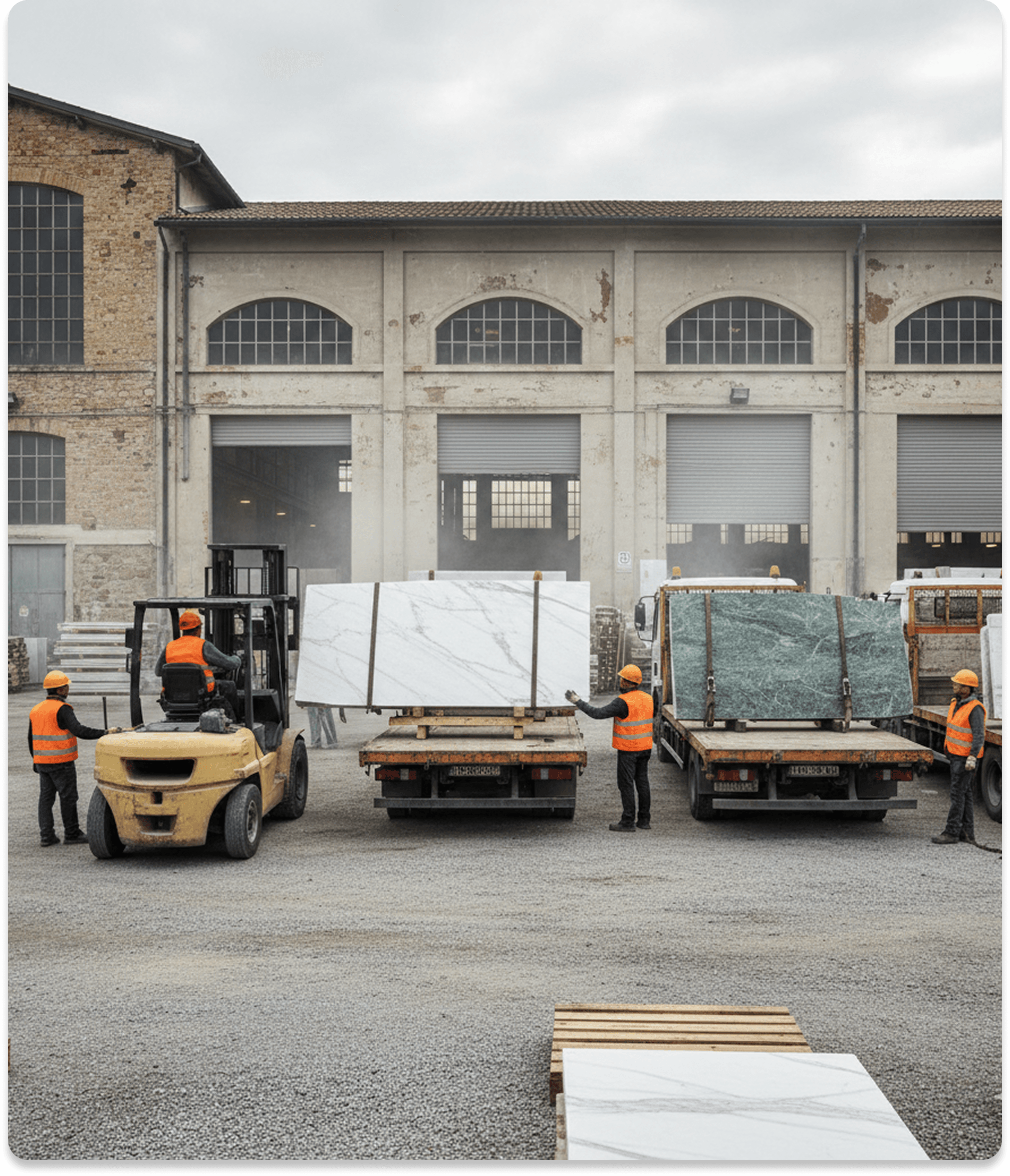 Marble Factory Loading